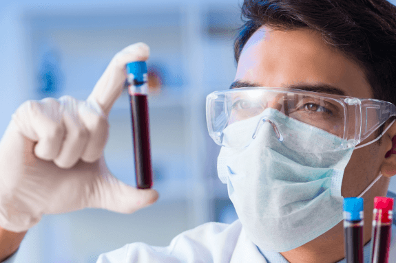 Pacjent wybrał dobrego hematologa, który teraz przeprowadza badania
