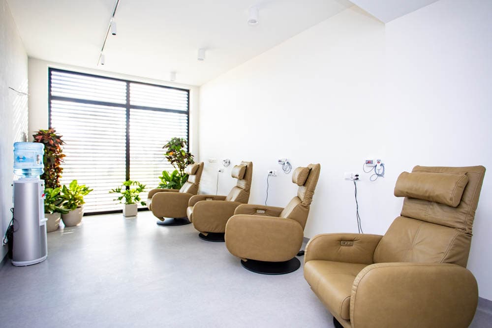 Patient waiting area